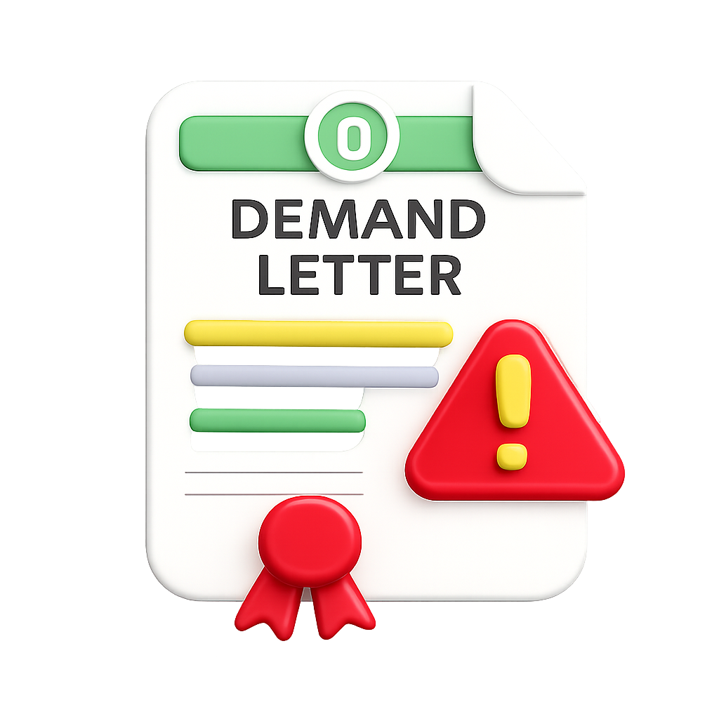 Branded demand letters