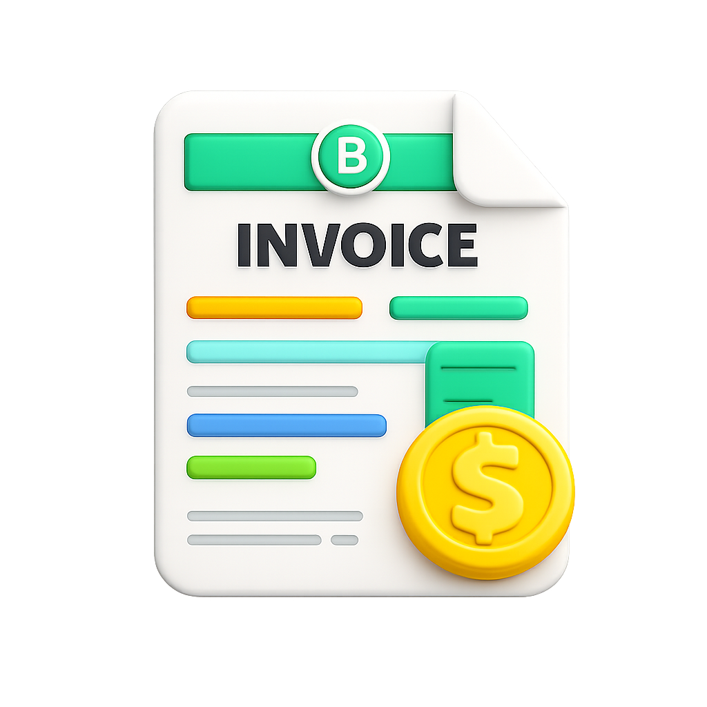Branded invoices