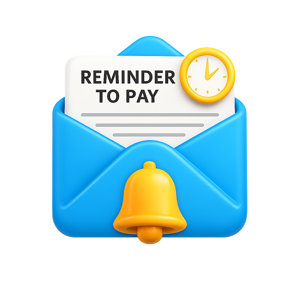 Branded reminder emails