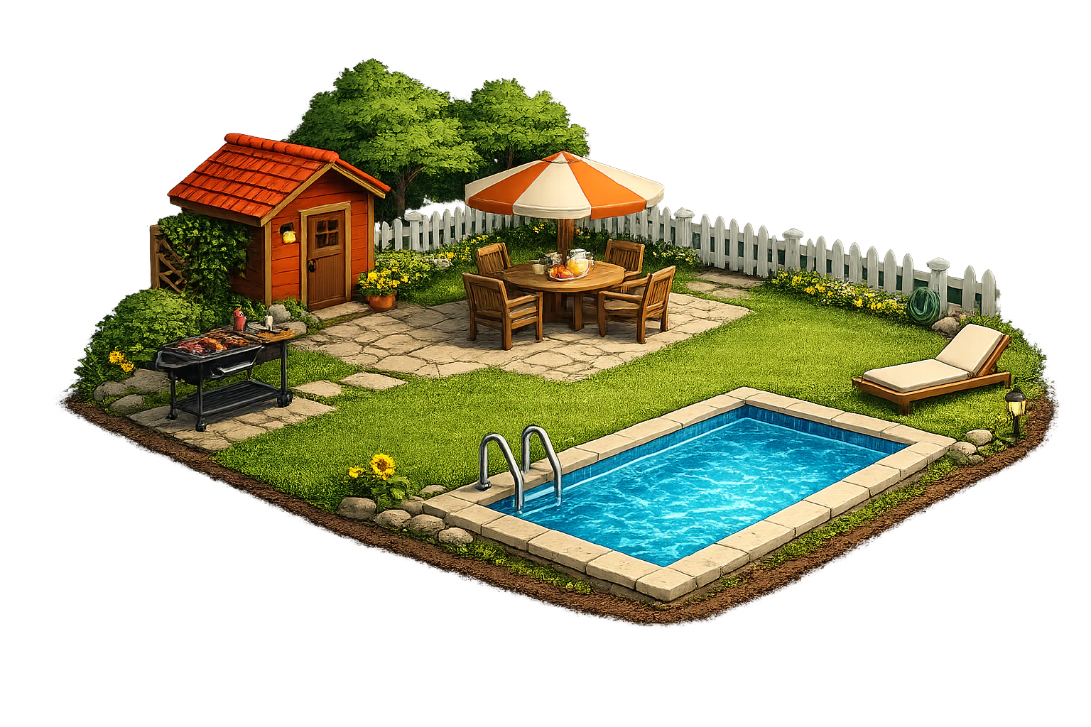 Backyard Space Planning
