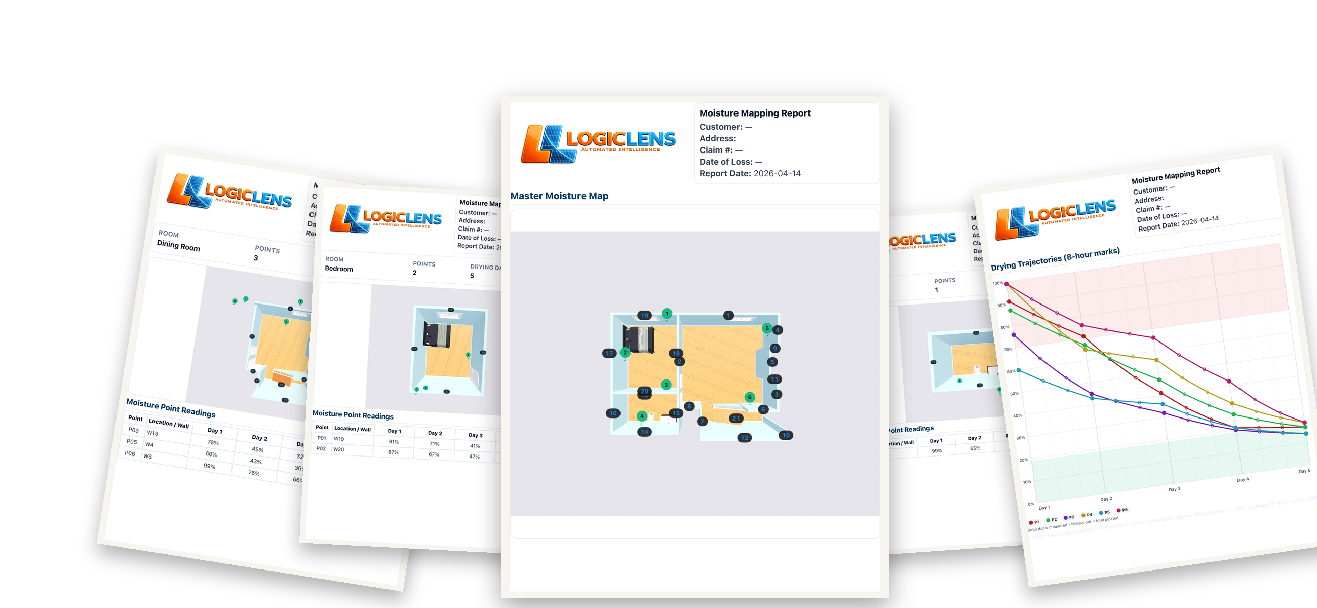 Moisture report overview